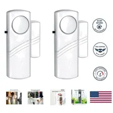 Durable Door Window Alarm - 90DB Wireless Security System for Kids Safety