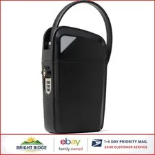 Durable Compact Safe with 3-Digit Combination and Key Access for Peace of Mind
