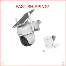 VOMENC Gutter Mount for AOSU Solar Security Cameras Outdoor Wireless(SolarCam D1