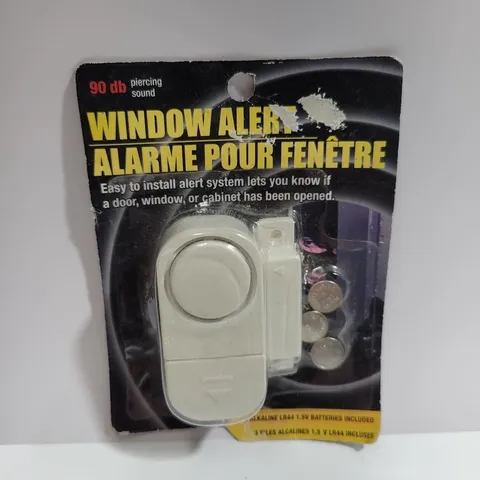 Greenbrier International YL-323 Window Alert White 90 DB Battery Sensor Alarm