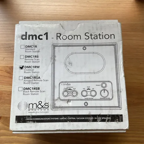 DMC1RW New White Intercom Outdoor Patio/Station M&S Music & Sound