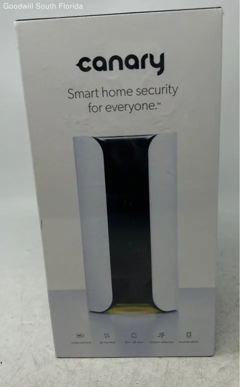 Canary CAN100USWT All-In-One Smart Home Security Camera With Box Factory Sealed