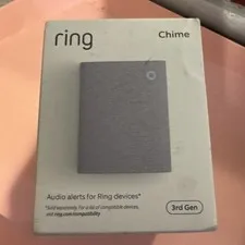 Ring Chime 3rd Gen Indoor Plug-In Doorbell Chime Ring’s Latest Release NIBSEALED