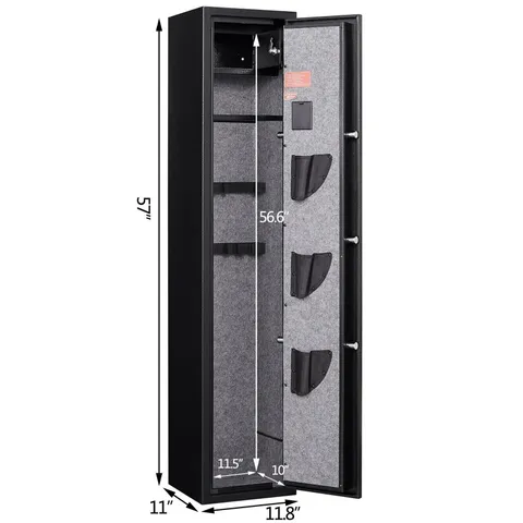 Digital Keypad Gun Safe Quick Access Electronic Storage Steel Security CabinetNW