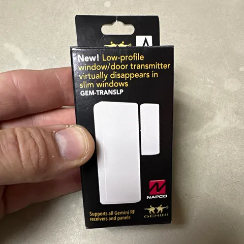 Napco Gemini GEM-TRANSLP GEM-TRANSLP Wireless RF Window Sensor White