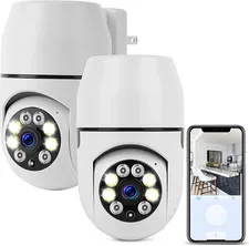 Indoor Security Camera 1080P Wireless Wifi Camera (2.4G Only) Plug in Home Camer