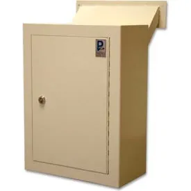 Protex Wall Drop Box with Adjustable Chute & Keyed Lock MDL-170 12"" x 6"" x