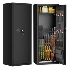 INTERGREAT 8-12 Gun safes,Rifle Safe,Gun Safes for Home Rifle and Pistols, Lo...