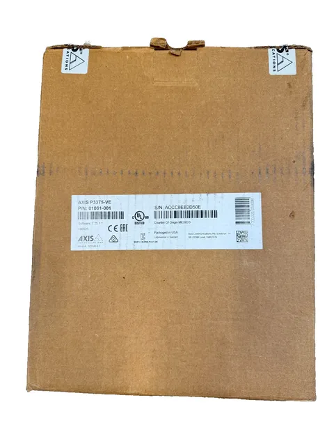 AXIS P3375-VE HDTV 1080p WDR Network Camera