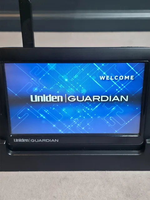 Uniden Guardian G7 | LCD Monitor + Dock + AC Adapter | Tested & Working