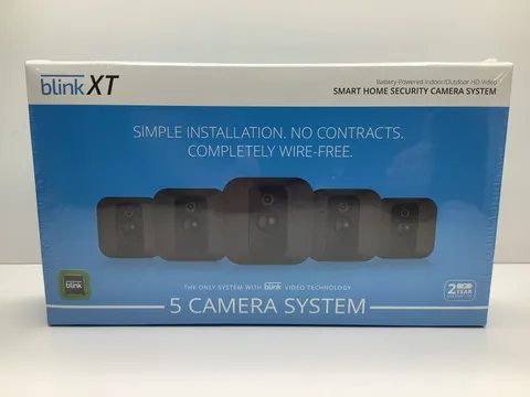 New Set of 5 Blink XT (Wireless) (Indoor/Outdoor) Home Security Camera System