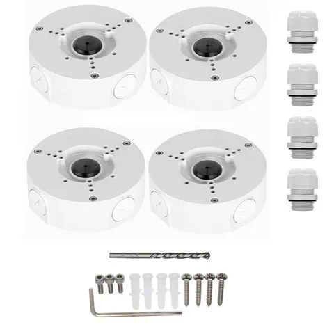 Water-Proof PFA130-E Juction Box for IP Dome (White-4P)