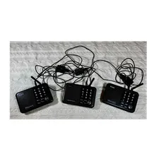 Wuloo WL-666 FM Wireless 10-Channel Intercom Set of 3 Metallics w/ AC