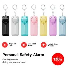 Personal Self Defense Alarm 130db Self Defense Siren Safety Alarm Keychain Alarm