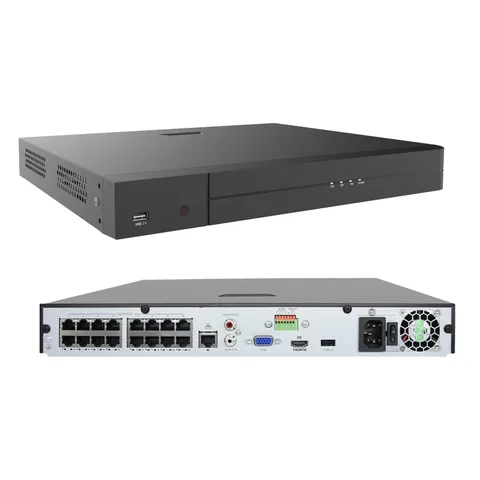 Vonnision 16 Channel 4K PoE Network Video Recorder NVR, 16 Port H.265 NVR