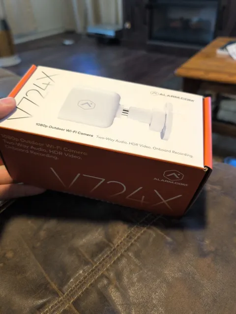 NEW Alarm.com ADC-V724X Outdoor Wi-Fi Camera 2-Way Audio and Motion Detection