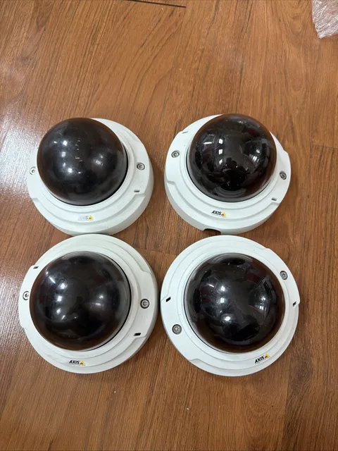 AXIS Camera P3354 6mm Fixed Dome Camera LOT OF 4