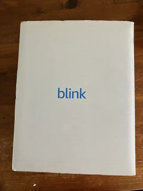 New- Blink Wired Floodlight Camera HD Smart Security Cam Alexa Sealed - Black