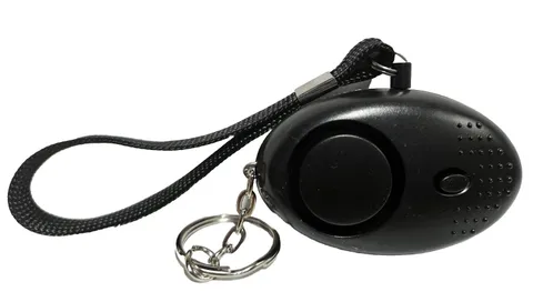 Safe Sound Personal Alarm Keychain With LED Light 140DB Emergency Women Defense
