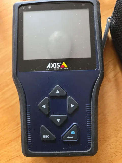 AXIS T8412 Installation Display Handheld DT001-ASASA00