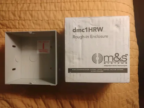 M&S DMC1HRW Rough-in Enclosure