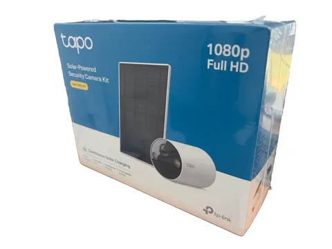 Tapo C402 Kit Solar Powered Wireless Outdoor Security Camera 1080P FULL HD White