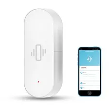 Smart Vibration Sensor: Wireless Glass Break Detector, WiFi Door Sensor with ...