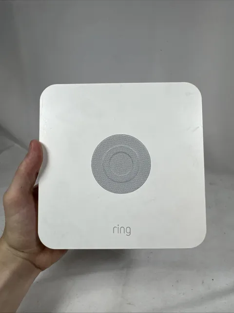 Ring Base Station US White Alarm Security System  Untested Unit Only