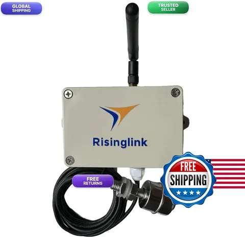 Risinglink Wifi Water Level Monitor Alarm High Or Water Level Alerts