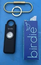 Birdie Personal Safety Alarm for Women 130dB Siren Light & Key Chain NEW