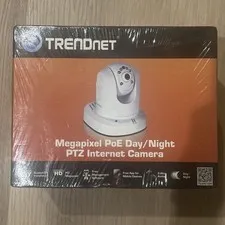 TRENDnet TV-IP672PI Megapixel HD PoE Day/Night PTZ IP Indoor Camera - Brand New 