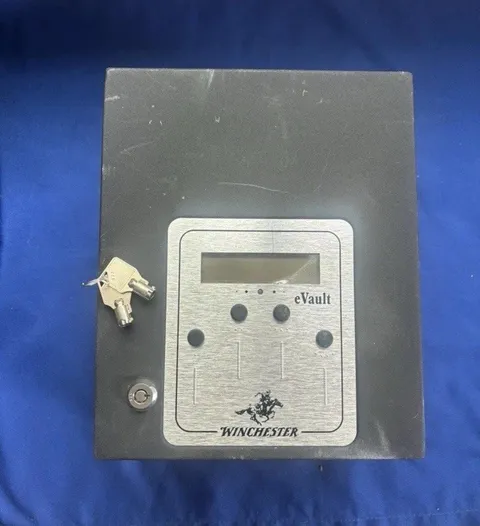 Winchester eVault Small Electronic Home Safe w/ Emergency Override Key, 2 Keys