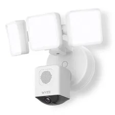 WYZE Floodlight Camera Pro 2K HD 180° View 3000-Lumen LED Outdoor Security Cam