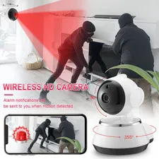 Wireless Security Camera,Smart Security Cameras,1080P Hd Wifi Indoor Security Ca