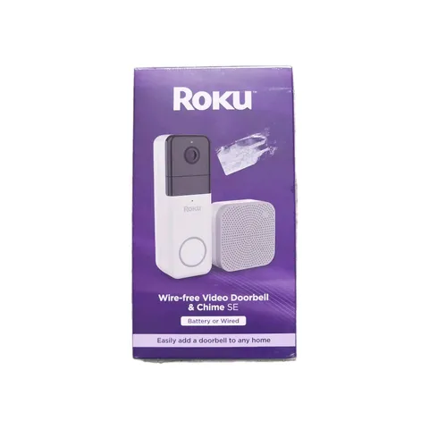 Roku - DB10005 - Wire-Free Video Doorbell & Chime NIB