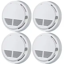 4-Pack General Purpose Smoke Detectors Smoke Alarm