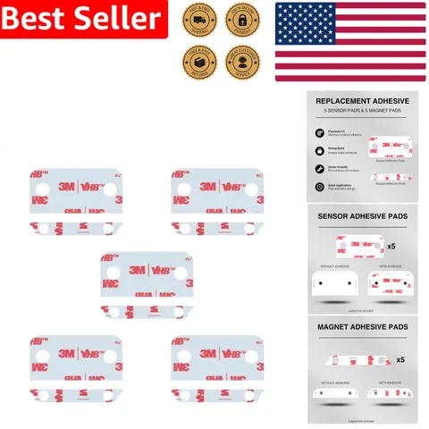 Ring Alarm Sensor Replacement Adhesive 2nd Gen 10 Pack Double-Sided Tape Strong