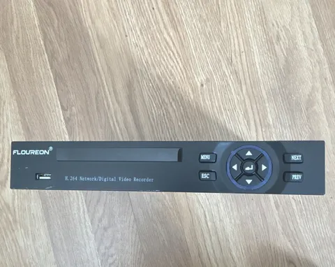 Floureon H.264 Network/Digital Video Recorder 8-Channel CCTV DVR Black HDMI