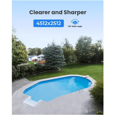 RLC-1224A 12MP Dome Outdoor PoE Camera for Home Se