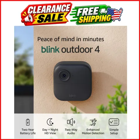 Outdoor 4 – Wireless smart security camera, two- battery life, 1080p HD day a...