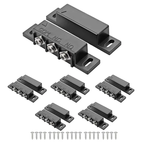 5Sets MC-31B Magnetic Reed Switch Wired Surface Mount Normally Open Closed NC NO