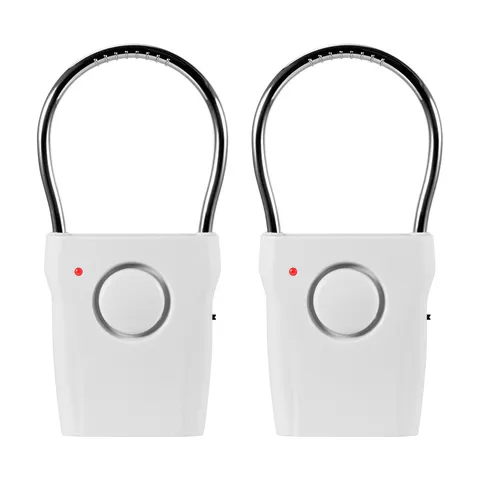 2X Touch Sensor Door Handle & Window Burglar Alarm Anti-Theft Alarm System 120dB