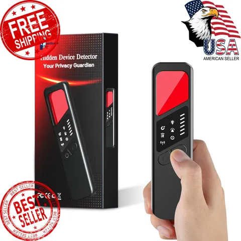 CountureMode Black 7-in-1 Hidden Camera Detector Bug GPS RF