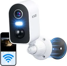 Security Cameras Wireless Outdoor Magnetic, 2K Smart Wifi Camera Indoor for Home