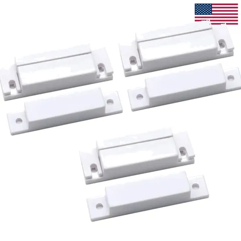 Reliable 3-Set Reed Switch Security System for Doors & Windows - Touch Control