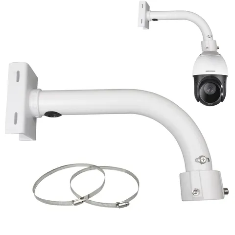Mount Bracket, Dome PTZ Mount Universal Pole Mount Bracket for CCTV /IP , L Type