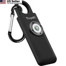 Thopeb–The Original Personal Safety Alarm 3.2*1.5*0.5 inch, Charcoal Black