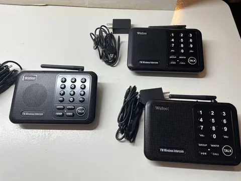Wuloo WL666 Wireless Intercoms System - Black