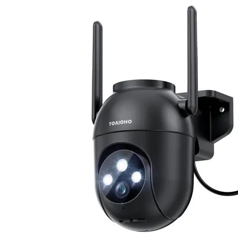 3MP Security Camera Outdoor Wired: Camera for Home Security Outdoor 2.4G/5G W...