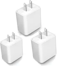 3-Pack 5V 2A USB Power Adapter for Wyze, Google Nest, Blink, Ring Cameras